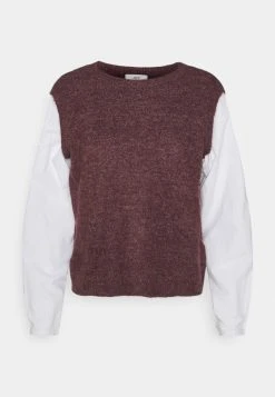 JDYDREA SHIRT SLEEVE VEST - Pullover - Winetasting