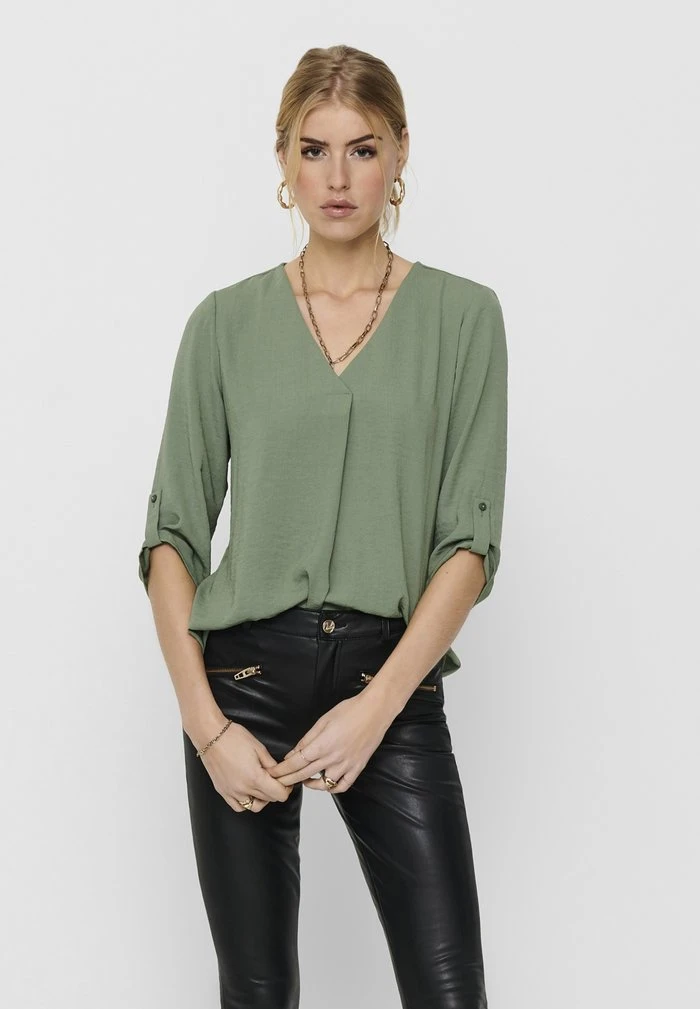 JDYDIVYA TOP - T-shirt Basique - Sea Spray 1 JDYDIVYA TOP - T-shirt Basique - Sea Spray