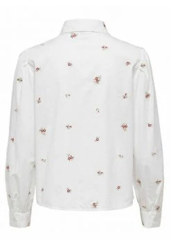 JDY BESTICKTE - Chemisier - Cloud Dancer -JDY Soldes Magasin 82dc62ecd3ee4e6bb8dd47b5ed8c27b6