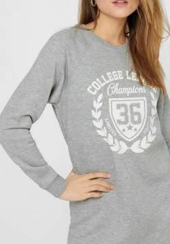 JDYVENUS DRESS - Robe De Jour - Light Grey Melange -JDY Soldes Magasin 8335cbd098f84934861e687d126d2cd8