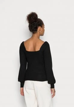 JDYRUE JESSIE SQUARE NECK - Pullover - Black 7 JDYRUE JESSIE SQUARE NECK - Pullover - Black -JDY Soldes Magasin 8379d40019384625a654a06323bf0af7