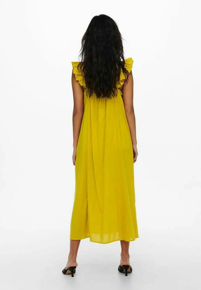 JDY Robe De Jour - Lemon Curry 3 JDY Robe De Jour - Lemon Curry – Image 3
