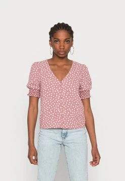 JDYJULIA SMOCK - Blouse - Nostalgia Rose/cloud Dancer