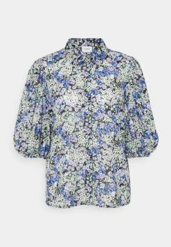 JDYSPRING PUFF - Blouse - Black/multi