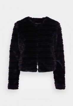 JDY DEER FAUX FUR JACKET - Veste D'hiver - Black 8 JDY DEER FAUX FUR JACKET - Veste D'hiver - Black -JDY Soldes Magasin 857a2fe66fb1441ab0791b5fff967aab