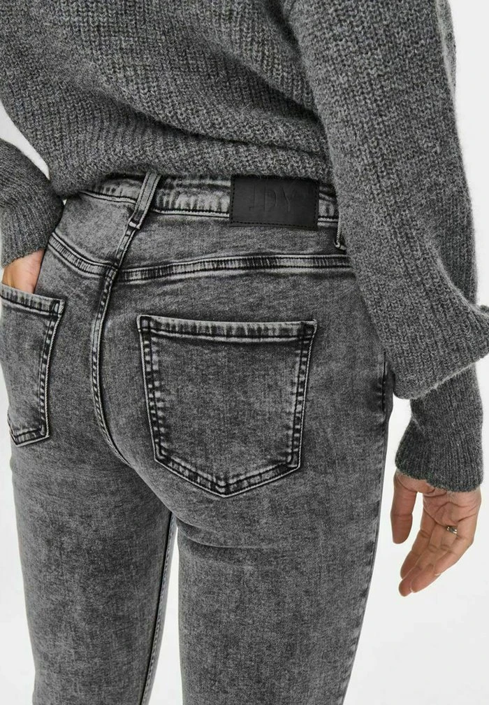 JDY Jeans Skinny - Dark Grey Denim 4 JDY Jeans Skinny - Dark Grey Denim – Image 4