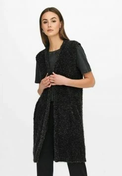 JDY Veste Sans Manches - Dark Grey Melange