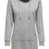 JDY Sweatshirt - Light Grey Melange