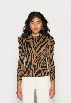 JDYTONSY PUFF SLEEVE - Pullover - Light Brown