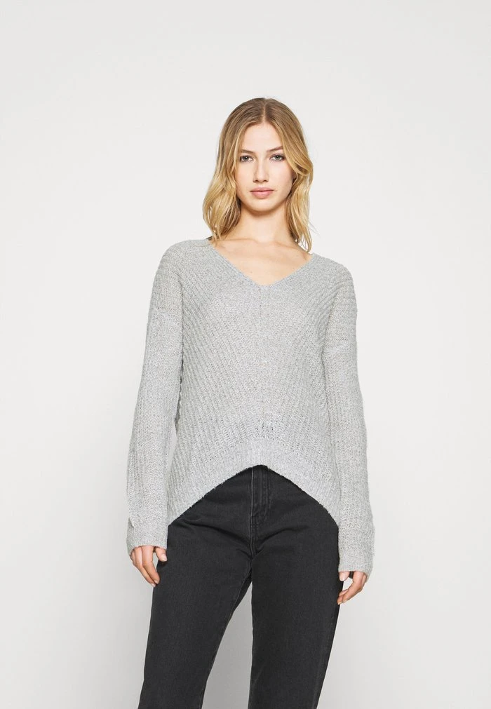 JDY MEGAN - Pullover - Cloud Dancer/black 1 JDY MEGAN - Pullover - Cloud Dancer/black