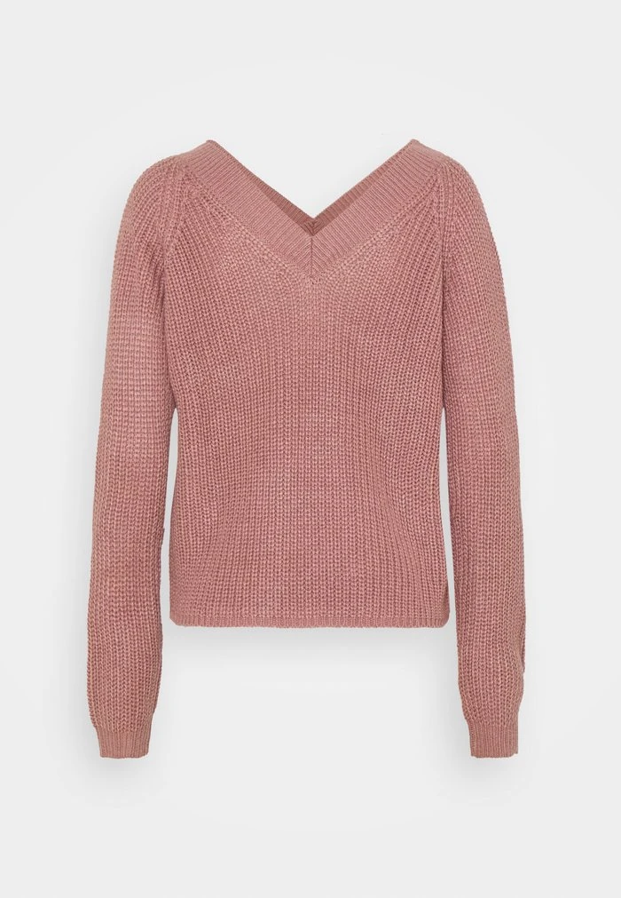 JDYLORI JUSTY V NECK - Pullover - Nostalgia Rose 2 JDYLORI JUSTY V NECK - Pullover - Nostalgia Rose – Image 2