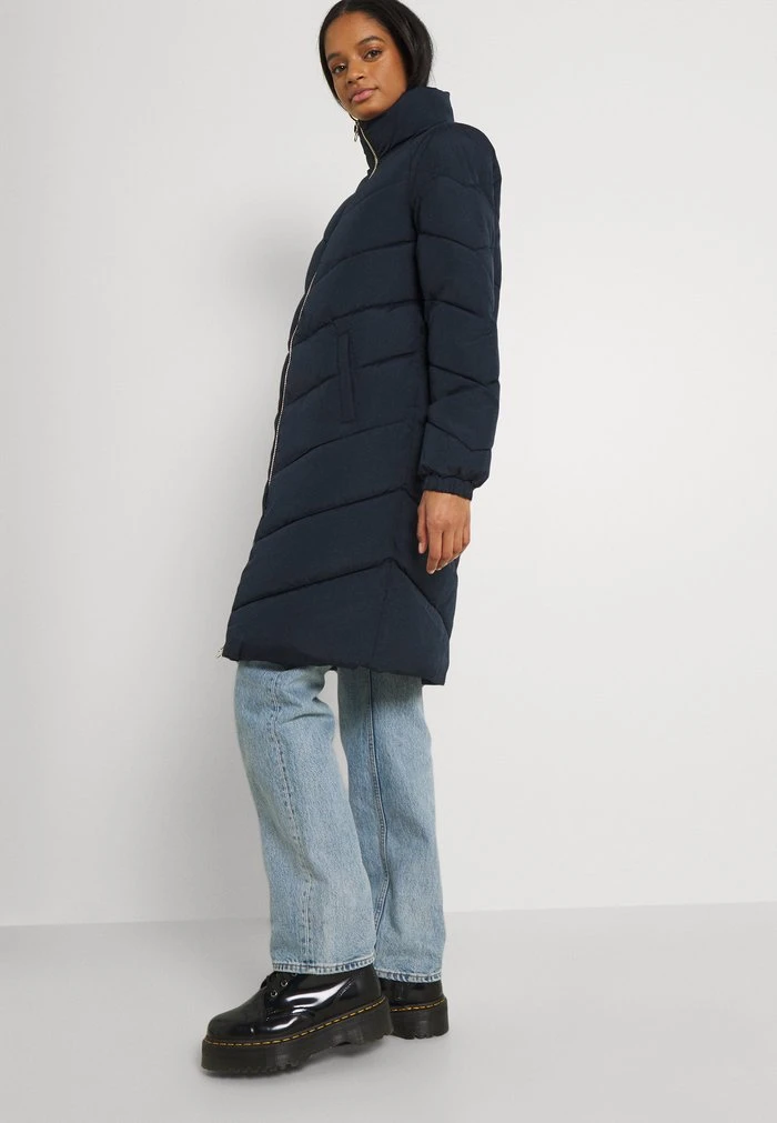 JDYFINNO LONG PADDED JACKET - Veste D'hiver - Sky Captain 4 JDYFINNO LONG PADDED JACKET - Veste D'hiver - Sky Captain – Image 4