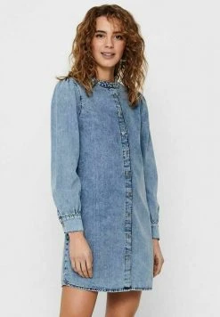 JDY Robe En Jean - Medium Blue Denim