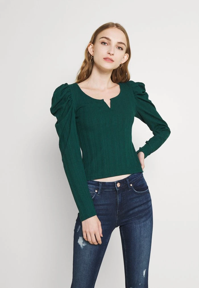 JDYANNA PUFF SLEEVE - T-shirt à Manches Longues - Ponderosa Pine 1 JDYANNA PUFF SLEEVE - T-shirt à Manches Longues - Ponderosa Pine