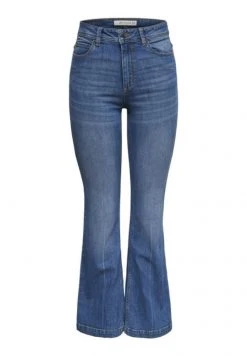 JDY FLORA - Jean Flare - Medium Blue Denim