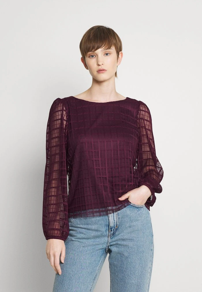 JDYFLONIA - Blouse - Winetasting 1 JDYFLONIA - Blouse - Winetasting