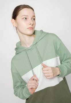 JDYLINE LIFE BLOCK HOOD - Sweatshirt - Basil -JDY Soldes Magasin 8e045f7714734bc9ba2ab229634ae9d4