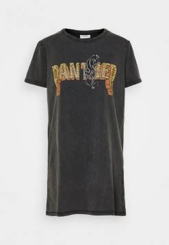 JDYELINA LIFE PRINT DRESS - Robe En Jersey - Black/panther