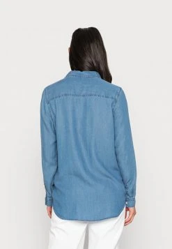 JDYOLIVIA LIFE - Chemisier - Medium Blue Denim -JDY Soldes Magasin 8e741d7857e7417381208e755cdf199f