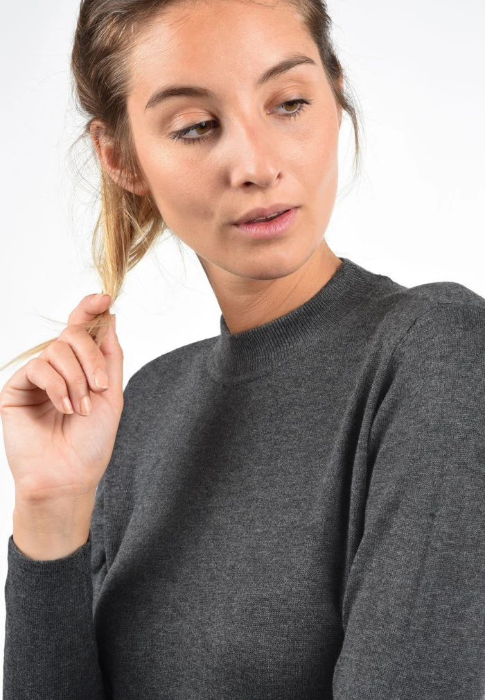 JDY KELLY - Robe Pull - Dark Grey 5 JDY KELLY - Robe Pull - Dark Grey – Image 5