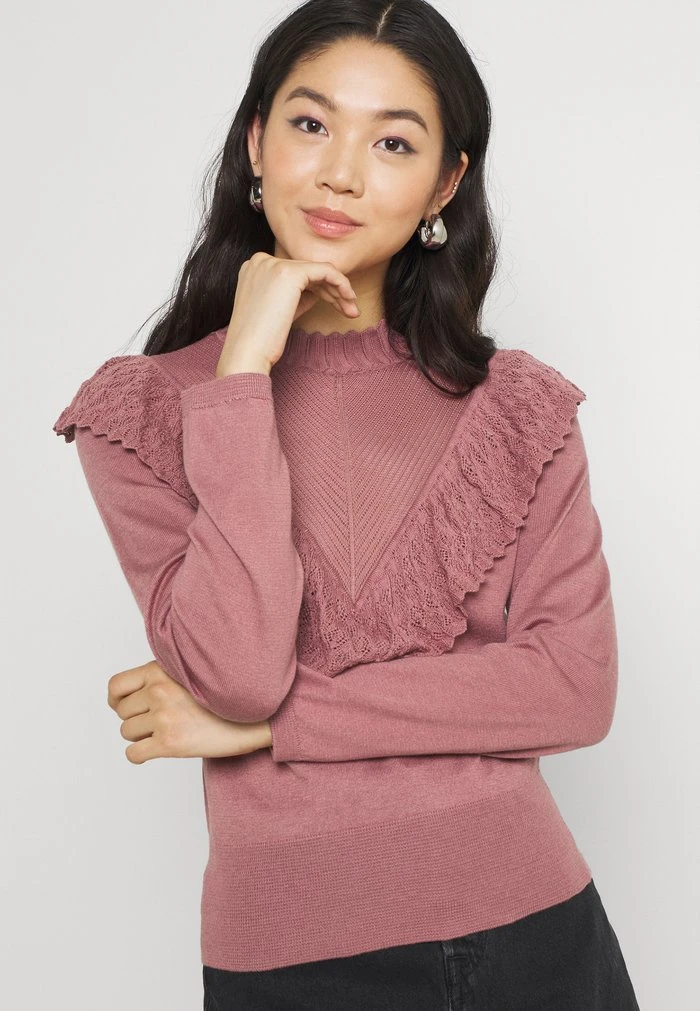 JDYSILVIA LIFE FRILL - Pullover - Nostalgia Rose 4 JDYSILVIA LIFE FRILL - Pullover - Nostalgia Rose – Image 4