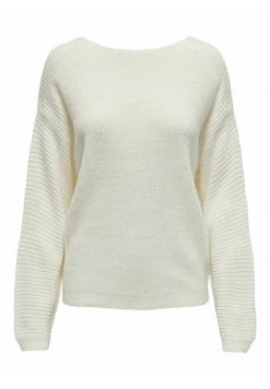 JDY RÜCKENFREIER - Pullover - Cloud Dancer -JDY Soldes Magasin 904a16c5dfbb4719a19b12726545dce3