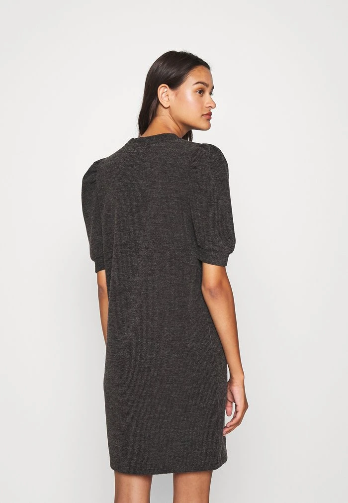 JDYAMAZA DRESS ABOVE KNEE - Robe Pull - Dark Grey Melange 3 JDYAMAZA DRESS ABOVE KNEE - Robe Pull - Dark Grey Melange – Image 3