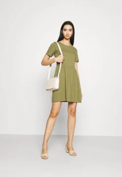 JDYPASTEL LIFE DRESS 2 PACK - Robe En Jersey - Black/martini Olive