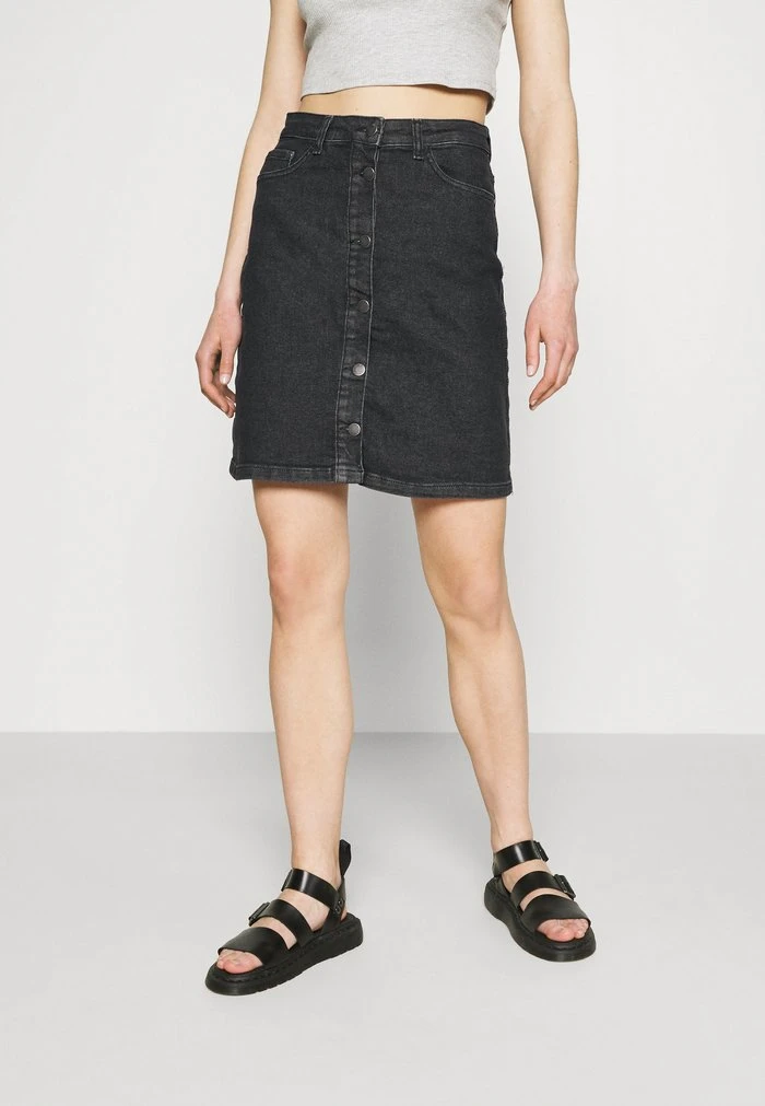 JDYTYSON LIFE - Jupe En Jean - Black Denim 1 JDYTYSON LIFE - Jupe En Jean - Black Denim