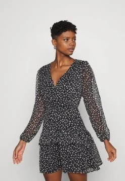 JDYPENELOPE DRESS - Robe De Jour - Black/grey