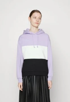 JDYLINE LIFE BLOCK HOOD - Sweatshirt - Lavender
