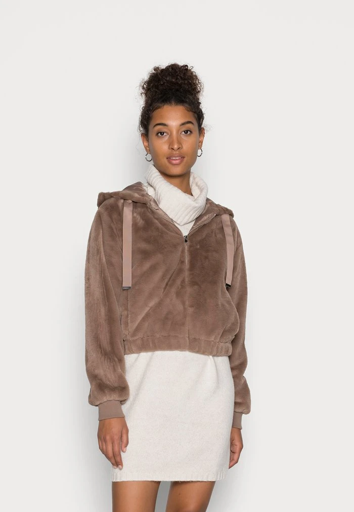 JDYEDWINA HOOD JACKET - Veste D'hiver - Portabella 1 JDYEDWINA HOOD JACKET - Veste D'hiver - Portabella