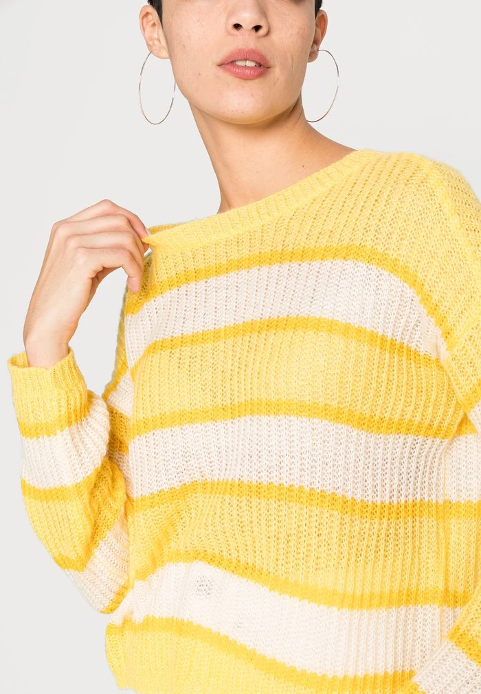 JDYBADUT - Pullover - Yellow Cream 5 JDYBADUT - Pullover - Yellow Cream – Image 5