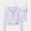 JDYSOFIA CARDIGAN STRAP SET - Débardeur - Pastel Lilac