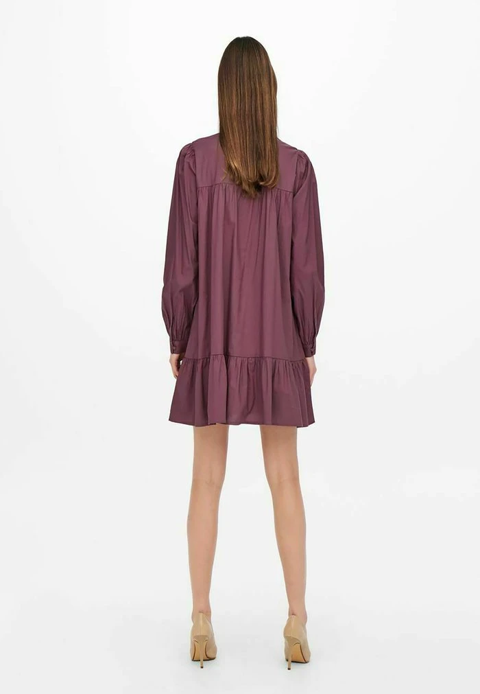 JDY Robe Chemise - Rose Brown 3 JDY Robe Chemise - Rose Brown – Image 3