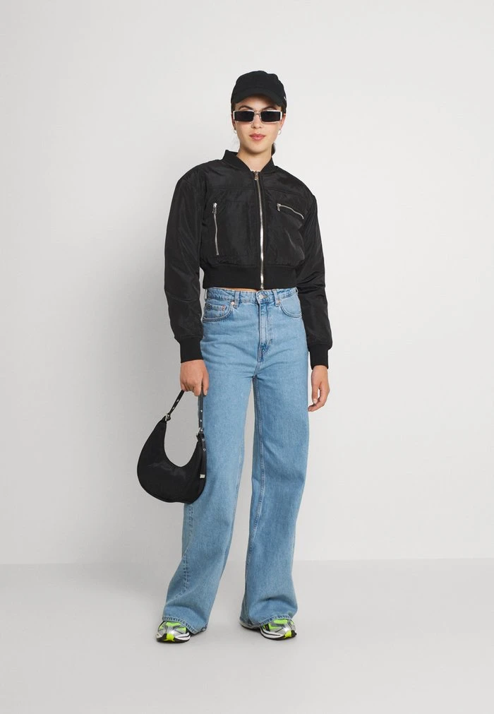 JDYDELTA CROPPED JACKET - Blouson Bomber - Black 2 JDYDELTA CROPPED JACKET - Blouson Bomber - Black – Image 2