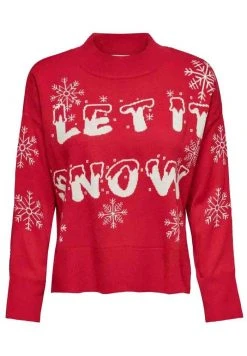 JDYOLGA JACQUARD - Pullover - True Red