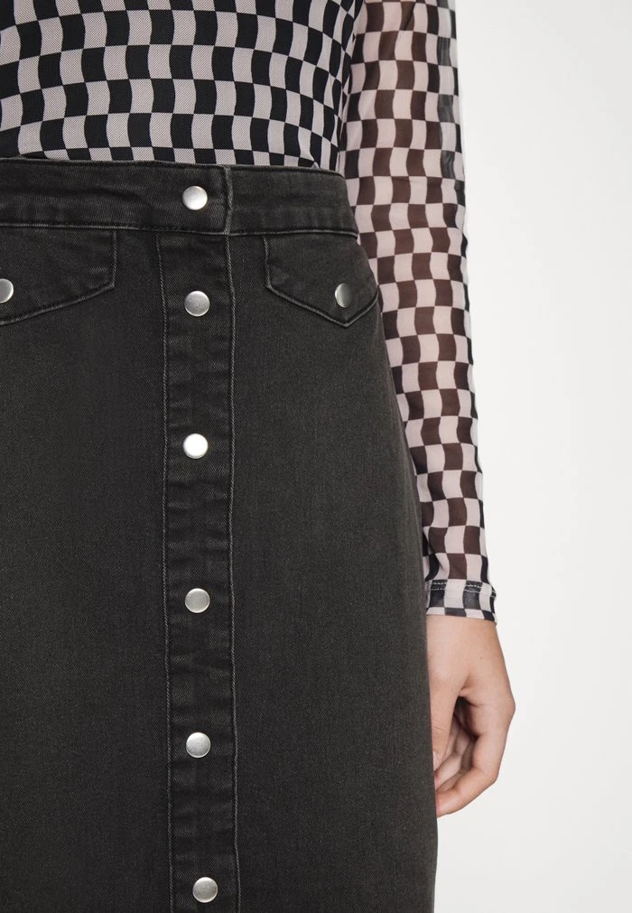 JDYNEWSANNA LIFE LONG SKIRT - Jupe En Jean - Black Denim 7 JDYNEWSANNA LIFE LONG SKIRT - Jupe En Jean - Black Denim – Image 7