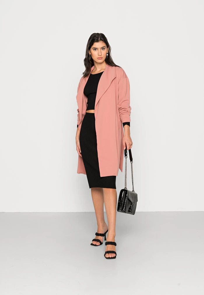 JDYMEKKO WRAP LONG JACKET - Manteau Classique - Ash Rose 2 JDYMEKKO WRAP LONG JACKET - Manteau Classique - Ash Rose – Image 2