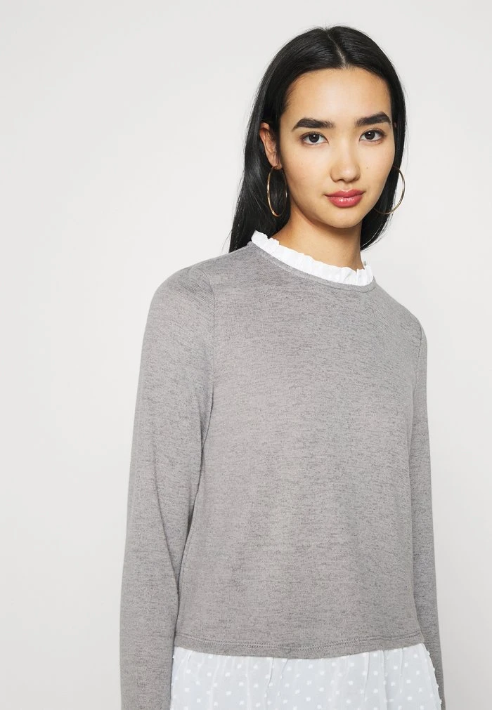 JDYTONSY DETAIL - Pullover - Dark Grey Melange 4 JDYTONSY DETAIL - Pullover - Dark Grey Melange – Image 4