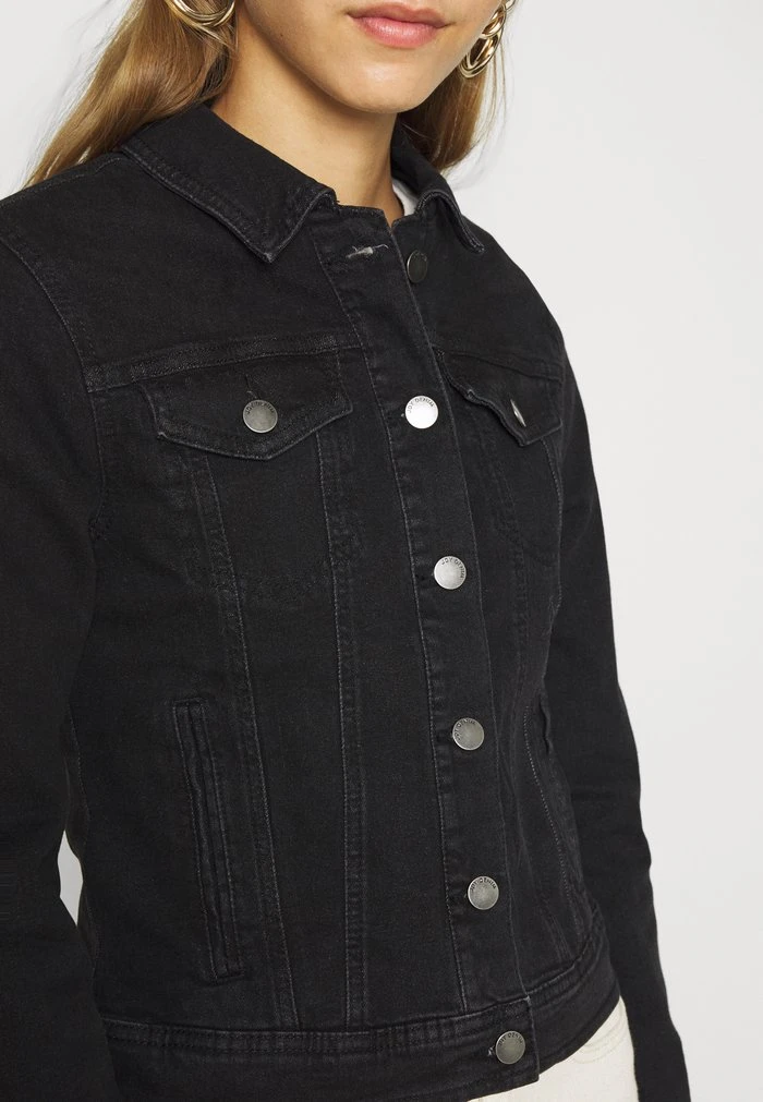 JDYNEWWINNER JACKET BOX - Veste En Jean - Black Denim 6 JDYNEWWINNER JACKET BOX - Veste En Jean - Black Denim – Image 6