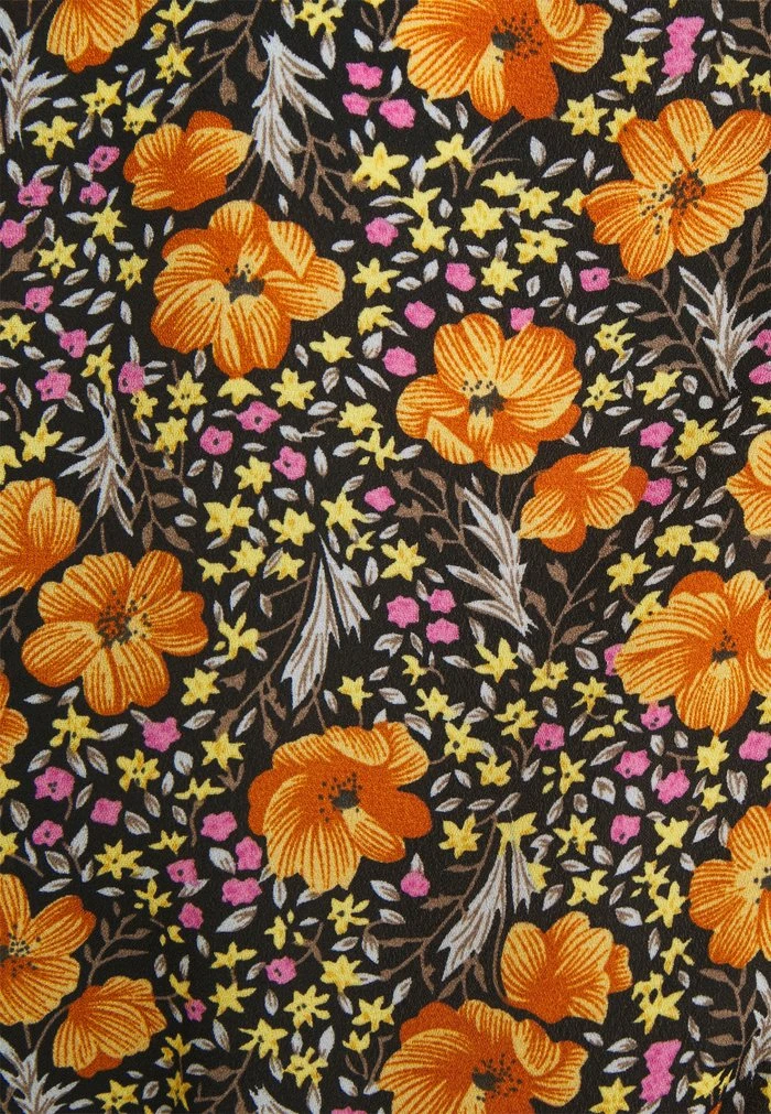 JDYDREW LIFE WAIST SMOCK - T-shirt à Manches Longues - Black/tangerine/mauve 3 JDYDREW LIFE WAIST SMOCK - T-shirt à Manches Longues - Black/tangerine/mauve – Image 3