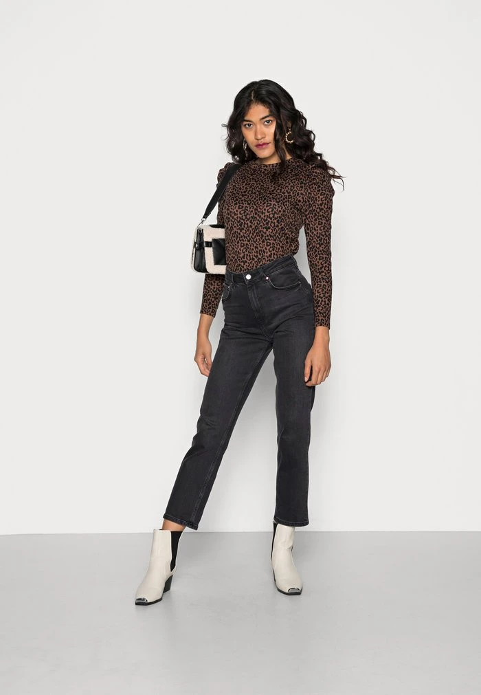 JDYTONSY PUFF SLEEVE - Pullover - Brown 2 JDYTONSY PUFF SLEEVE - Pullover - Brown – Image 2