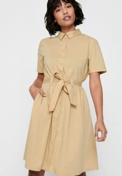 JDYMILLIE LIFE DRESS - Robe Chemise - Warm Sand -JDY Soldes Magasin 9cc90b4d7b5e44f9b64bb843c77f758b