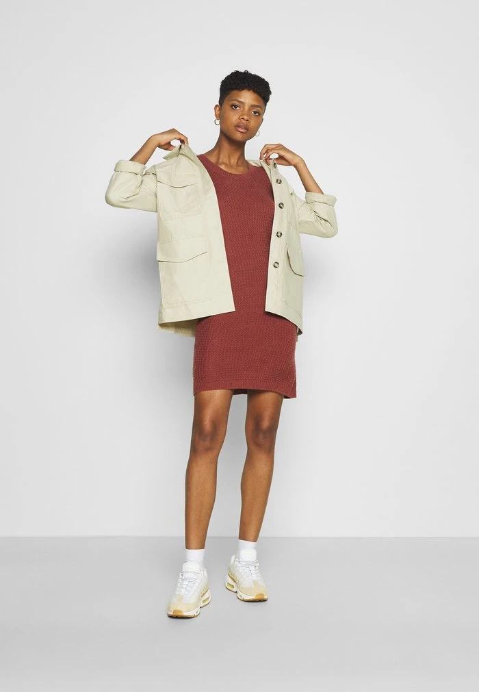 JDYALICE DRESS - Robe Pull - Dark Red 2 JDYALICE DRESS - Robe Pull - Dark Red – Image 2