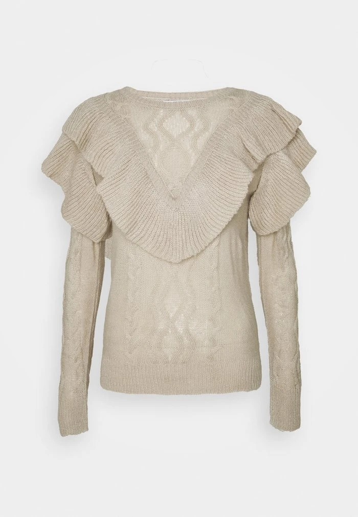 JDYFRANCE FRILL - Pullover - Chateau Gray 6 JDYFRANCE FRILL - Pullover - Chateau Gray – Image 6