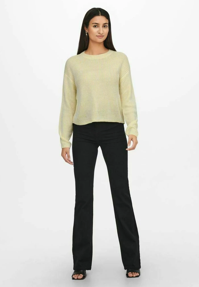 JDY EINFARBIGER - Pullover - Straw 2 JDY EINFARBIGER - Pullover - Straw – Image 2