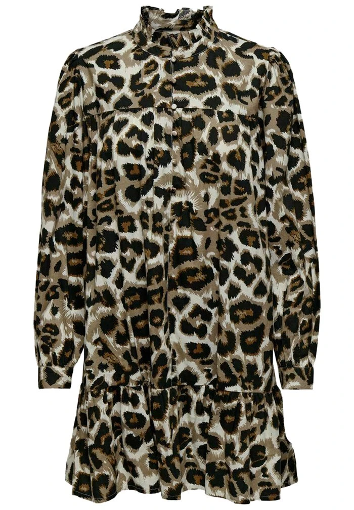 JDY Robe Chemise - Pumice Stone 1 JDY Robe Chemise - Pumice Stone