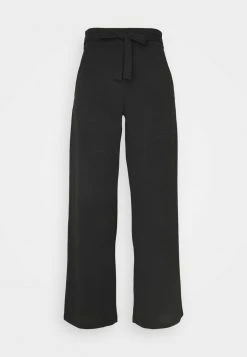 JDYCURLEY CATIA WIDE PANT - Pantalon Classique - Black