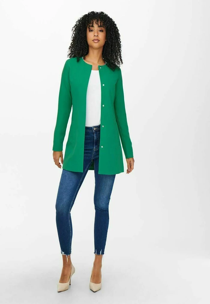 JDY NEW BRIGHTON OTW NOOS - Manteau Court - Simply Green 2 JDY NEW BRIGHTON OTW NOOS - Manteau Court - Simply Green – Image 2